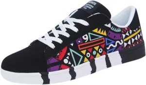 8.5 Wide Womens Running Sneakers Zapatos Negros para Mujer De Vestir Elegantes Planos Fashion Sneakers Shoes for Women Black Platform Sneakers for Women Wide Toe Box Athletic Shoes Women Size 6.5
