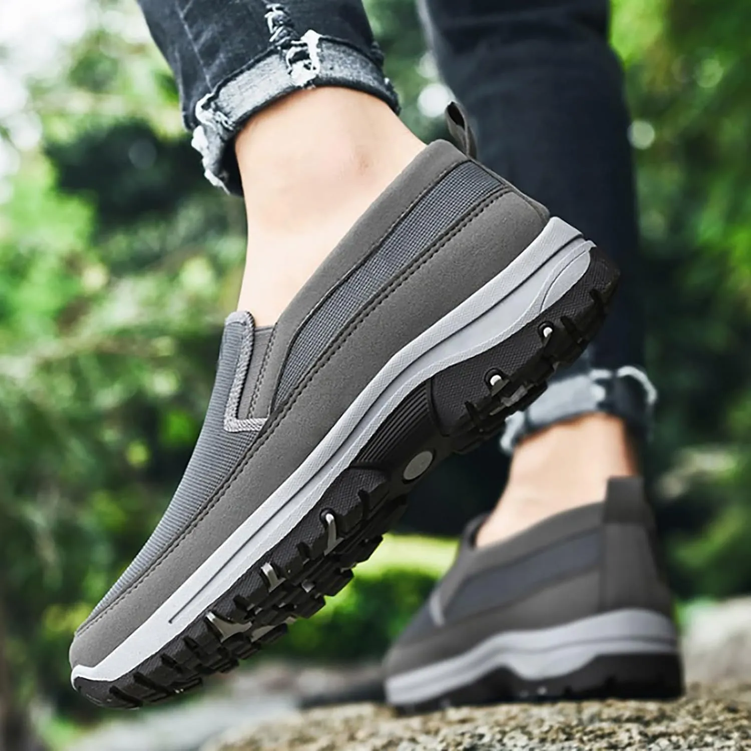 Barefoot Shoes Women White Sneakers Men Wide Men's Loafers & Slip-Ons Lightweight Cute Round Toe Christmas Shoes for Women Round Toe Flats Comfortable