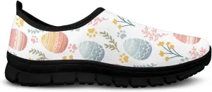 Binienty Women's Slip-Ons Holiday Shoes Casual Low Cut Loafers Comfortable Walking Travel Shoes Anti Skid
