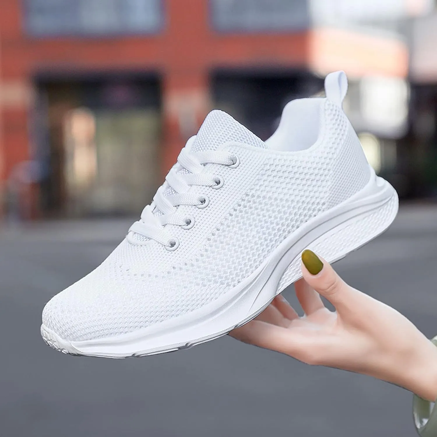 Black High Top Sneakers for Women Comfortable Women's Non Slip Work Shoes Wide Width Black Sneakers for Women Black Casual Sneakers for Women 2023 Zapatos Cerrados De Vestir OrtopéDicos para Mujer