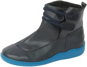 Cathalem Ankle Booties for Women, Premium Orthopedic Ankle Boots Arch Support Leather Comfortable Side Zip Wedge Booties