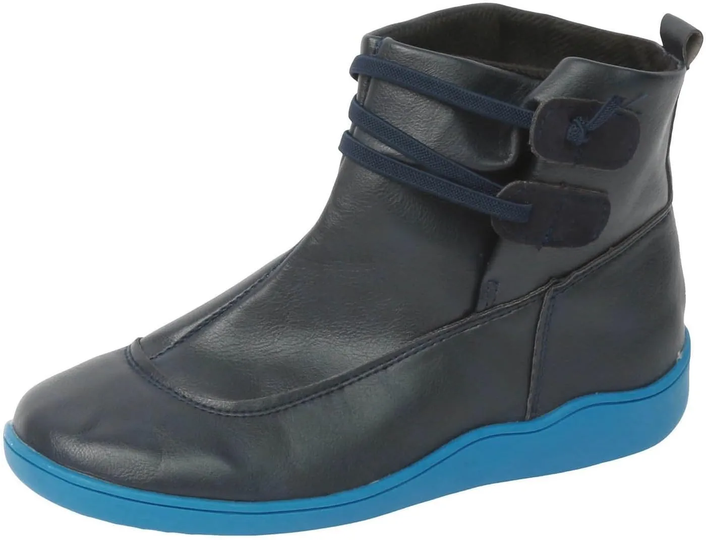 Cathalem Ankle Booties for Women, Premium Orthopedic Ankle Boots Arch Support Leather Comfortable Side Zip Wedge Booties