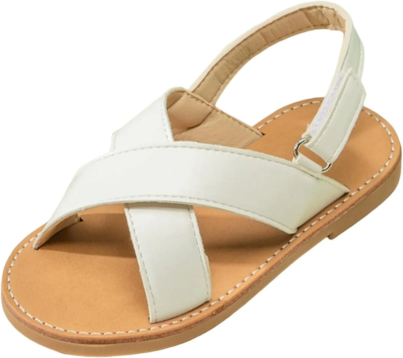 Children Shoes Fashion Comfortable Soft Sole Sandals Beach Outdoor Flat Casual Sandals T Strap Sandals for Girls