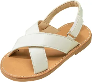 Children Shoes Fashion Comfortable Soft Sole Sandals Beach Outdoor Flat Casual Sandals T Strap Sandals for Girls