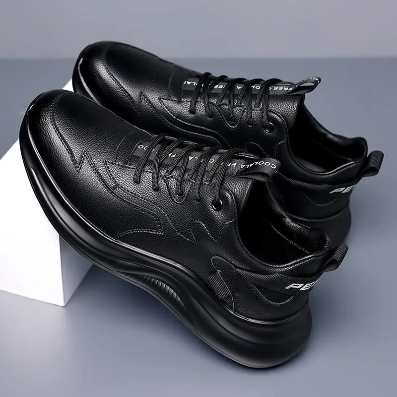 Classic Men’s Formal Oxford Shoes for Black Tie Events, Genuine Leather Dress Shoes with Breathable Insole for Wedding Attire