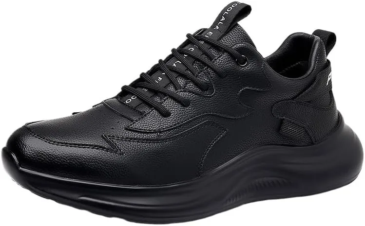 Classic Men’s Formal Oxford Shoes for Black Tie Events, Genuine Leather Dress Shoes with Breathable Insole for Wedding Attire