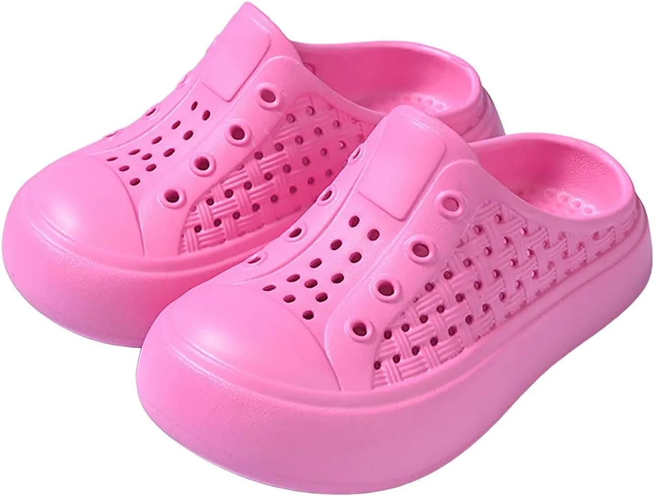 Cloud Sandals for Kids Comfortable Soft Thick Sole Sandals Slip On Foot Covered Sandal Lightweight Beach Shoes