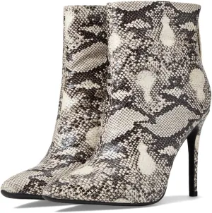 Dasha Stiletto Booties BLACK FAUX / 8.5