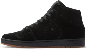 DC Men's Manteca 4 Hi High Top Casual Skate Shoe Sneaker, Black/Black/Gum, 8.5