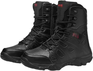 Desert Outdoor Tactical Boots Men's Military Boots High Top Non-Slip Hiking Shoes Work Shoes
