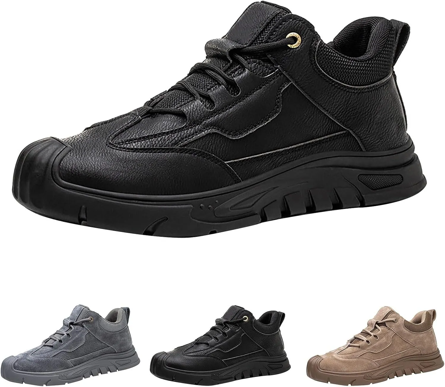 Dress Sneakers Men Wide Orthopedic Shoes for Women Men's Casual Slip-on Loafers Round Toe Slip On Casual Platform Loafers for Women White Leather Sneakers for Women
