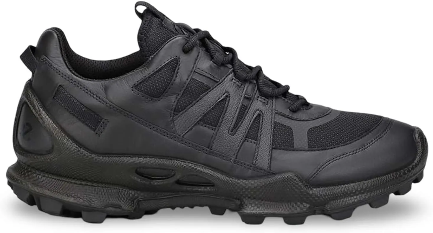 ECCO Womens Biom C-Trail 803253 Leather Textile Black Black Trainers 9-9.5 US