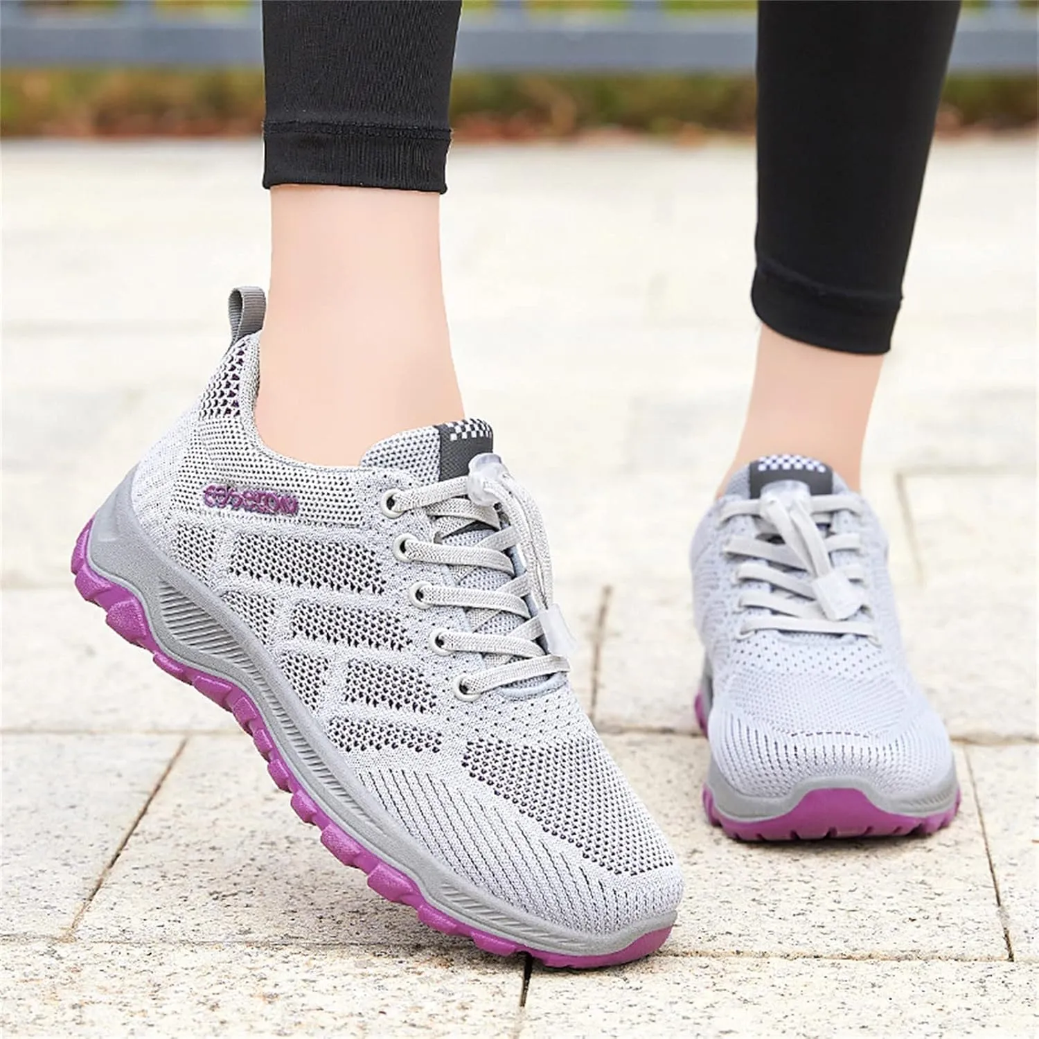 Fashion Autumn Women Mesh Breathable Elastic Lace Up Comfortable and Easy to Wear Mens Sand Shoes Beach Womens Sneakers