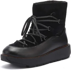 Fitflop Skandi Women Black Suede Boots