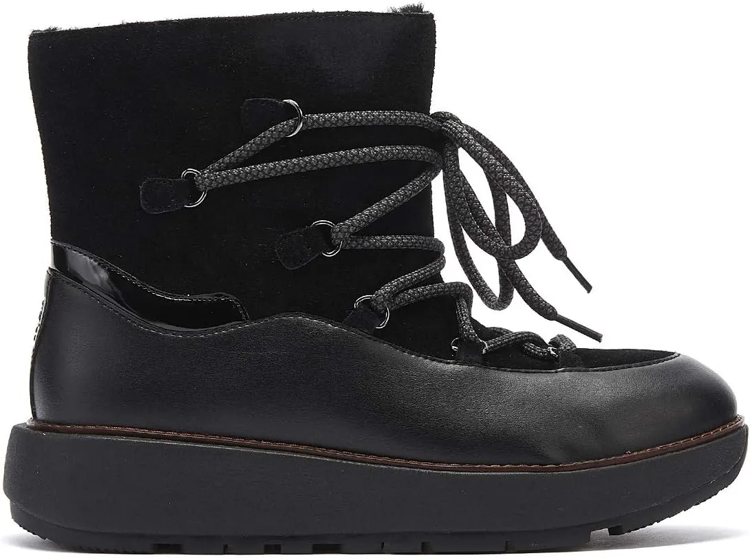 Fitflop Skandi Women Black Suede Boots