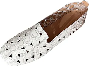 Flats Shoes Women Hollow Out Loafers Comfort Slip on Flats Breathable Dress Shoes Walking Shoes Casual Office Shoes