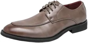 Formal Shoes Dress Oxford for Men Lace-up Fashion Formal Footwear Black Cowhide Leather Loafers Breathable Casual Business Shoes for Men