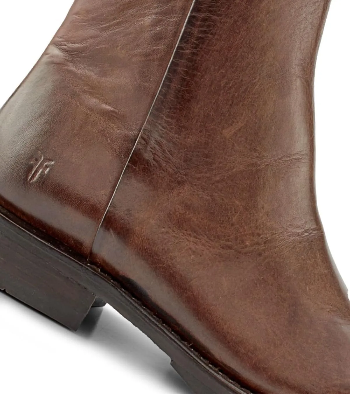 Frye Veronica Inside Zip 6 Booties for Women Made from Premium Leather with Leather Lining and Welt-Constructed Leather & Rubber Traction Outsole