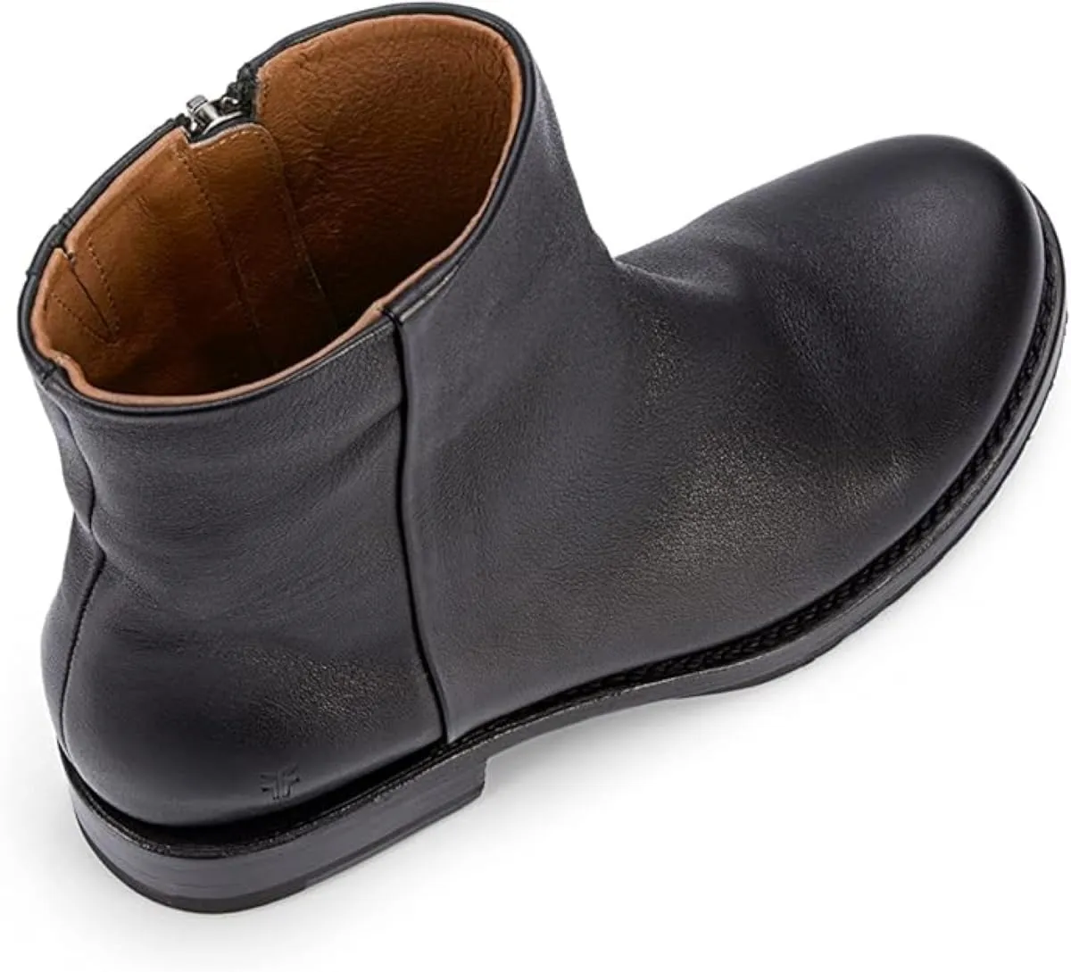 Frye Veronica Inside Zip 6 Booties for Women Made from Premium Leather with Leather Lining and Welt-Constructed Leather & Rubber Traction Outsole
