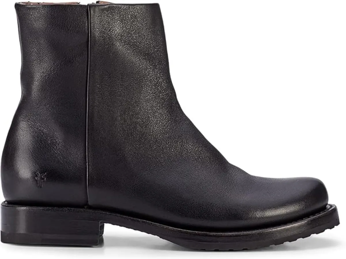 Frye Veronica Inside Zip 6 Booties for Women Made from Premium Leather with Leather Lining and Welt-Constructed Leather & Rubber Traction Outsole