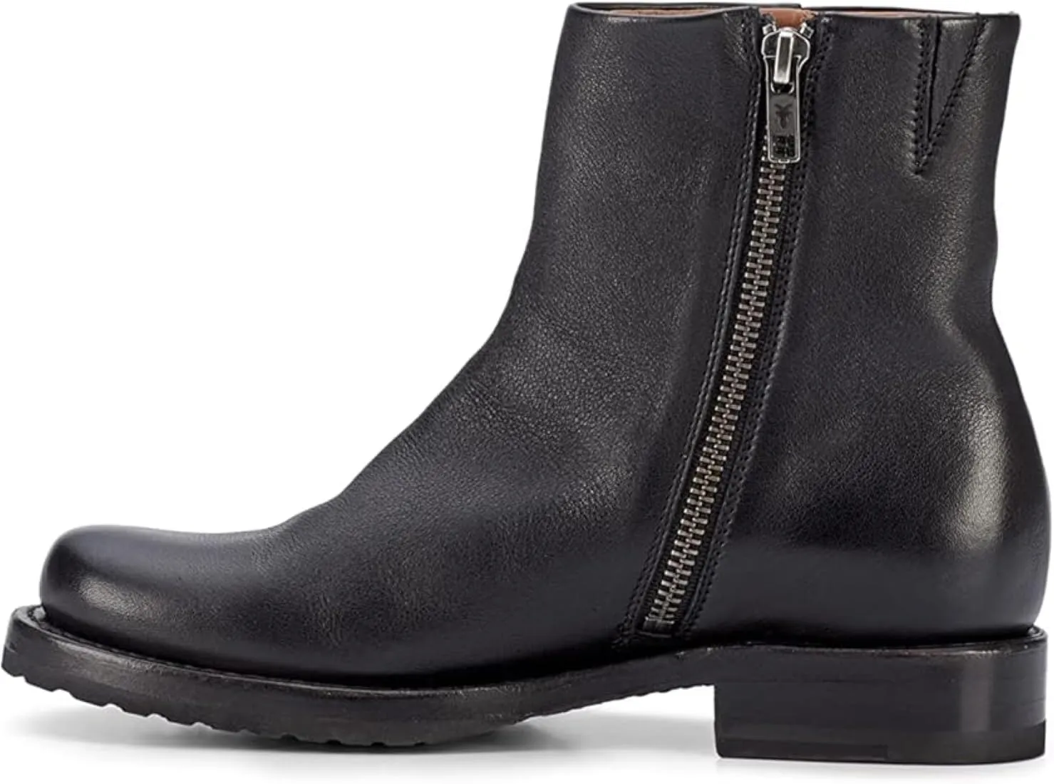 Frye Veronica Inside Zip 6 Booties for Women Made from Premium Leather with Leather Lining and Welt-Constructed Leather & Rubber Traction Outsole