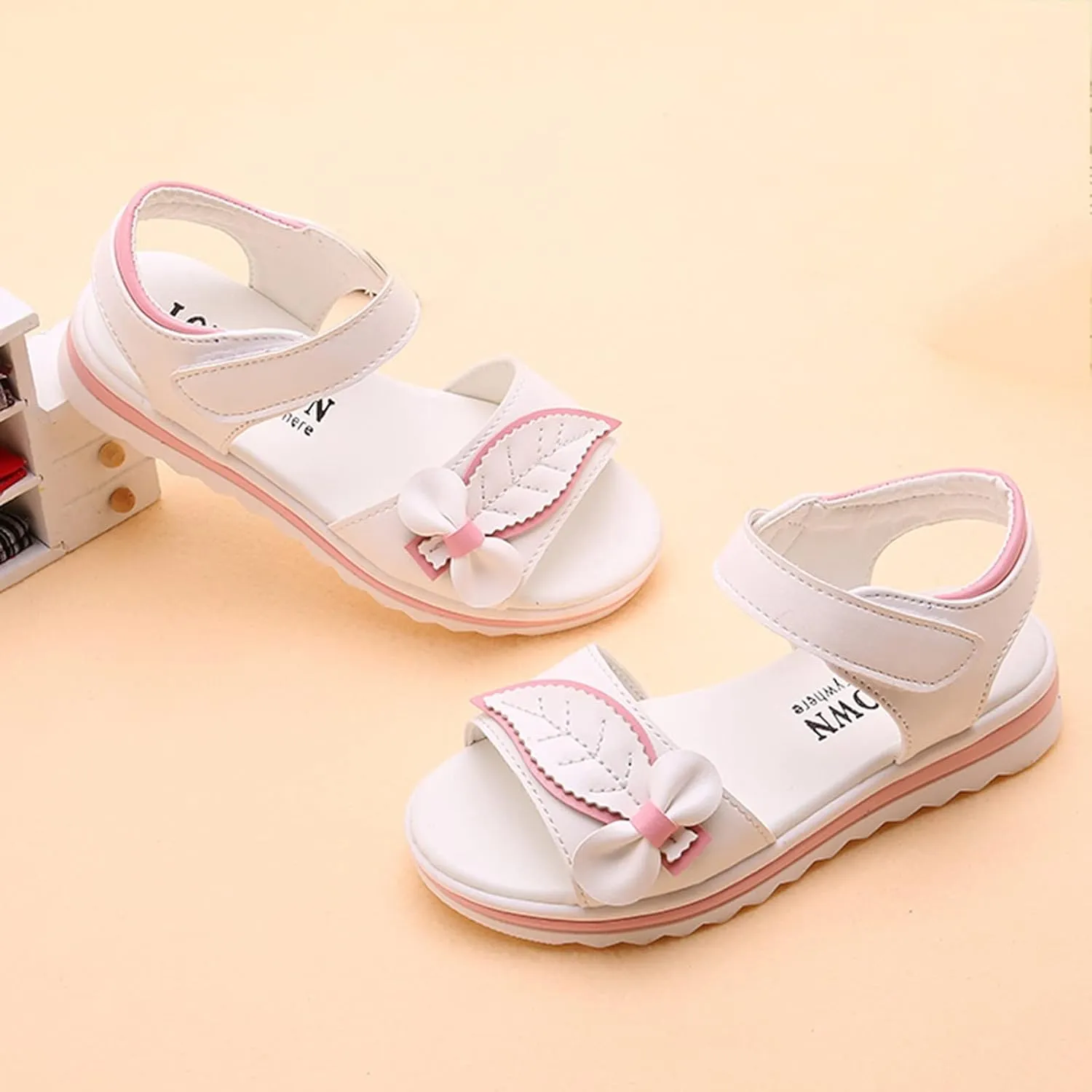 Girl Flip Flops Children Shoes Fashion Flower Thick Sole Sandals Soft Sole Comfortable Princess Sandals Girls en Sandals