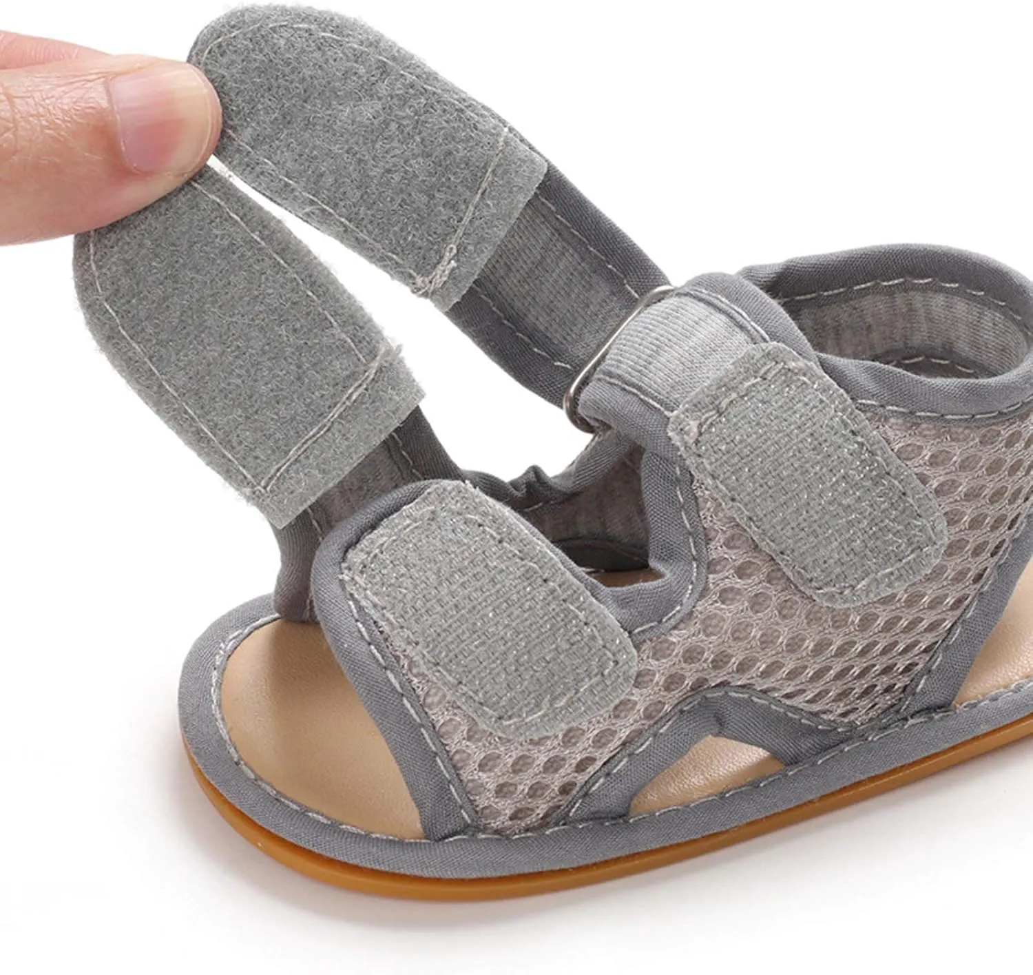 Infant Baby Girls Boys Sandals Rubber Soft Sole Premium Toddler First Walker Outdoor Summer Beach Shoes