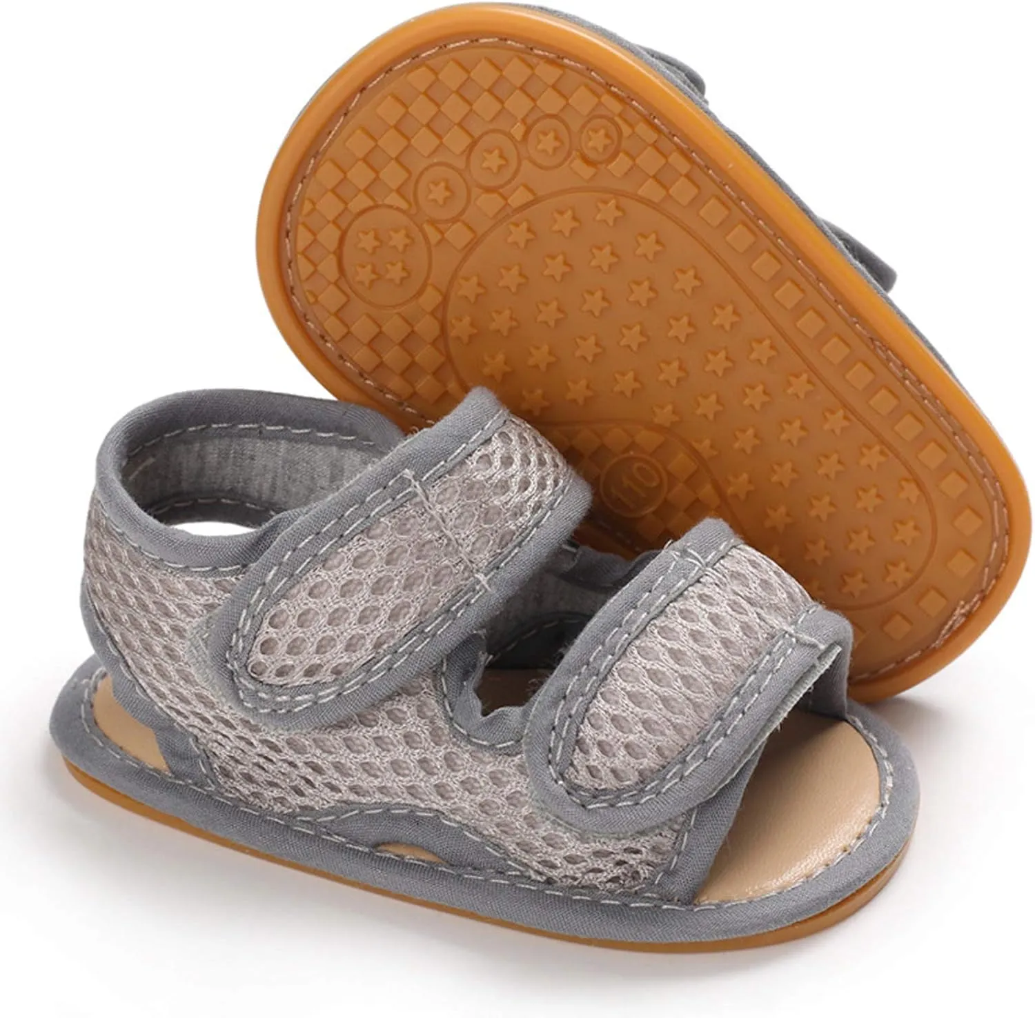 Infant Baby Girls Boys Sandals Rubber Soft Sole Premium Toddler First Walker Outdoor Summer Beach Shoes