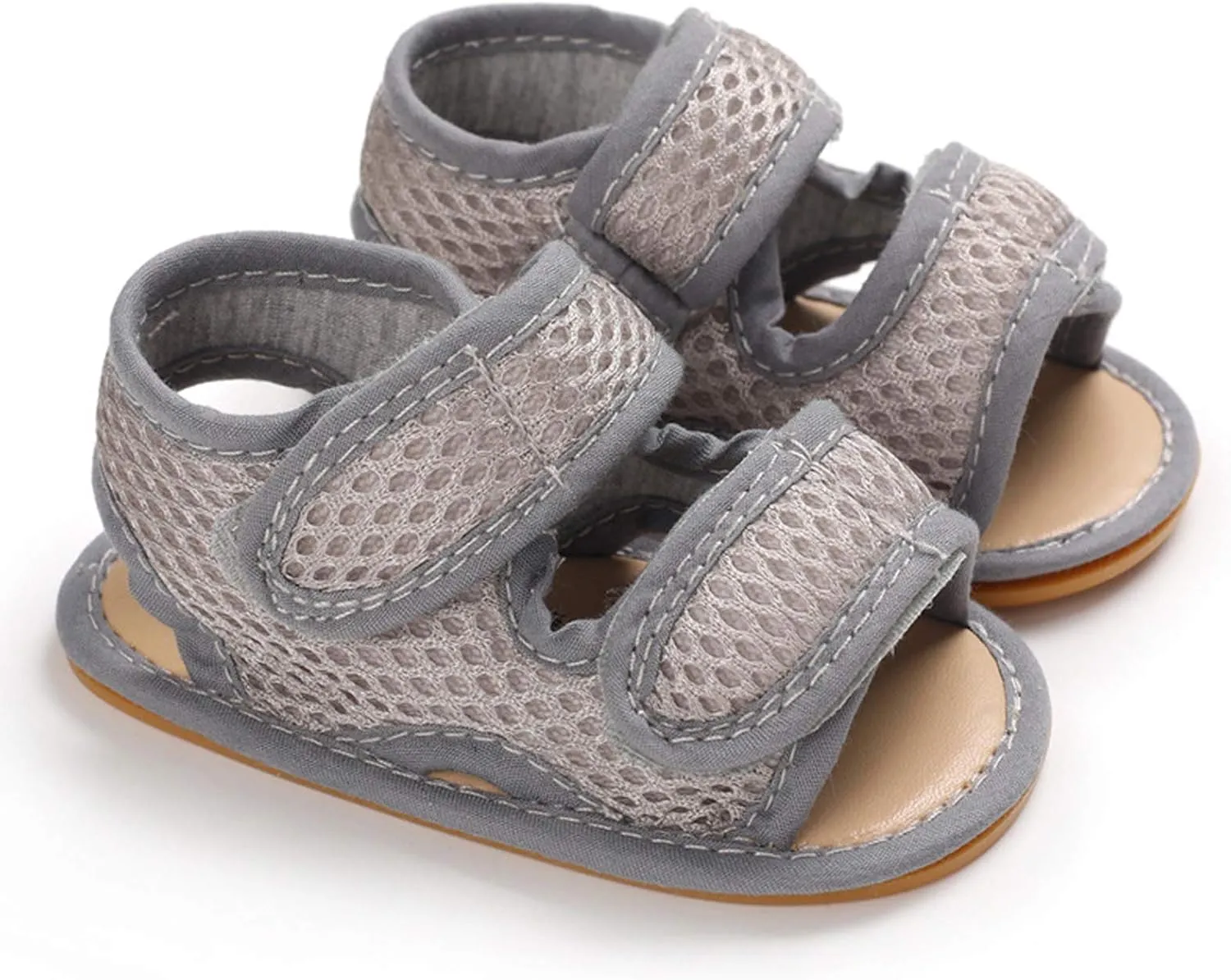 Infant Baby Girls Boys Sandals Rubber Soft Sole Premium Toddler First Walker Outdoor Summer Beach Shoes