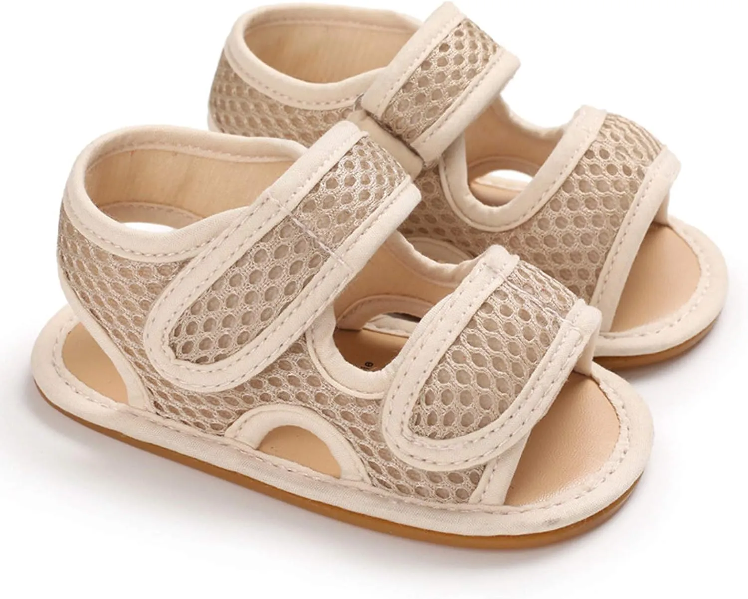 Infant Baby Girls Boys Sandals Rubber Soft Sole Premium Toddler First Walker Outdoor Summer Beach Shoes