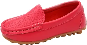 Kids Toddlers Boys Girls Loafers Casual Slip-On Moccasin Boat Dress Shoes Casual Shoes Formal Dress Shoes Toddler Girl