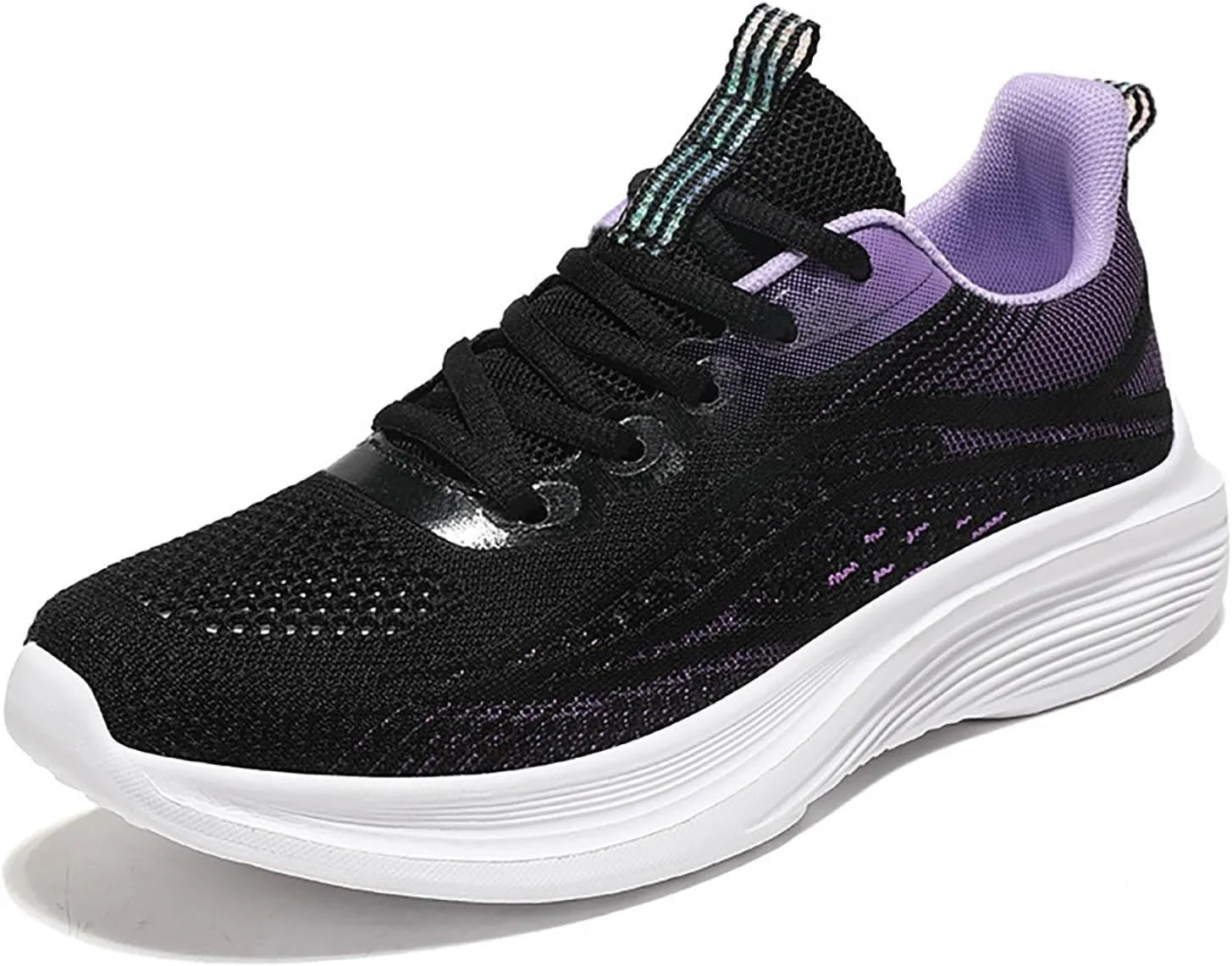Ladies Mesh Breathable Non Slip Casual Walking Shoes Simple Comfortable Lighweight Sneakers Low Top Soft Sole Cute Fashion Outdoor Sports Shoes for Women