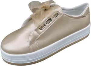 Ladmiple Shoes For Women Dressy Casual Flats Fashion Sneakers Breathable Comfortable Lightweight Walking Slip On Loafers