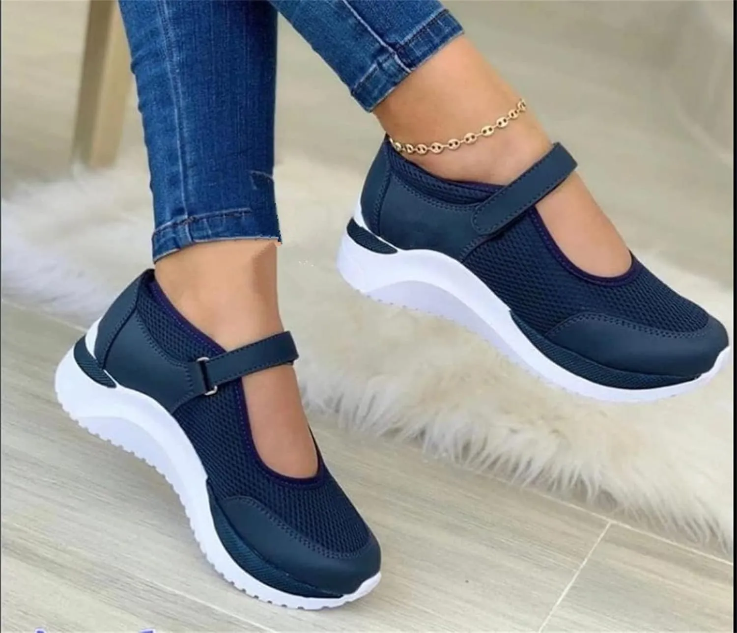 Ladmiple Sneakers For Women Walking Shoes Slip On Low Cut Casual Dressy Summer Comfort Fashion Platform Flats Loafers