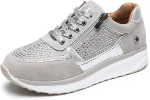 Lausiuoe Flats Shoes Women Comfortable Travel Women's Fashion Canvas Shoes Round Toe Lightweight Non-Slip Flat Sneakers Classic Casual Fall Low Top Soft Comfort Breathable Slip On Walking Loafers