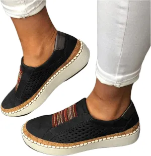 Lausiuoe Shoes For Women Sneakers White Women Comfortable Casual Fashion Sneakers Walking Shoes Classic Fall Lightweight Soft Breathable Slip On Low Top Canvas Flat Loafers