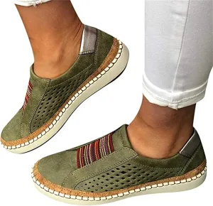 Lausiuoe Slip On Sneakers Women Memory Foam Black Women Comfortable Casual Fashion Sneakers Walking Shoes Classic Fall Lightweight Soft Breathable Slip On Low Top Canvas Flat Loafers