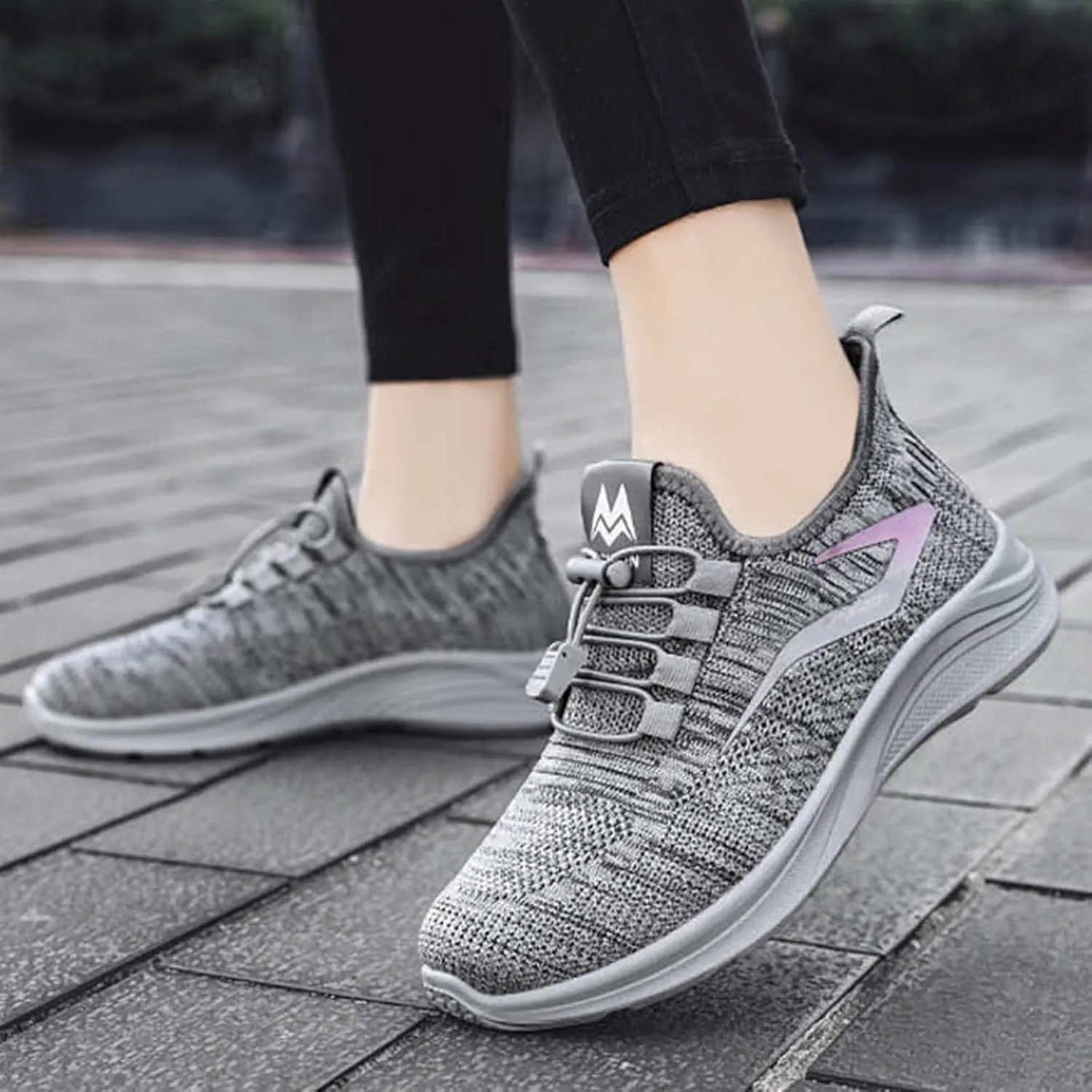 Loafers for Women Casual Women's Comfortable & Lightweight Loafers Slip On Sneakers Womens Wide Width Athletic Shoes