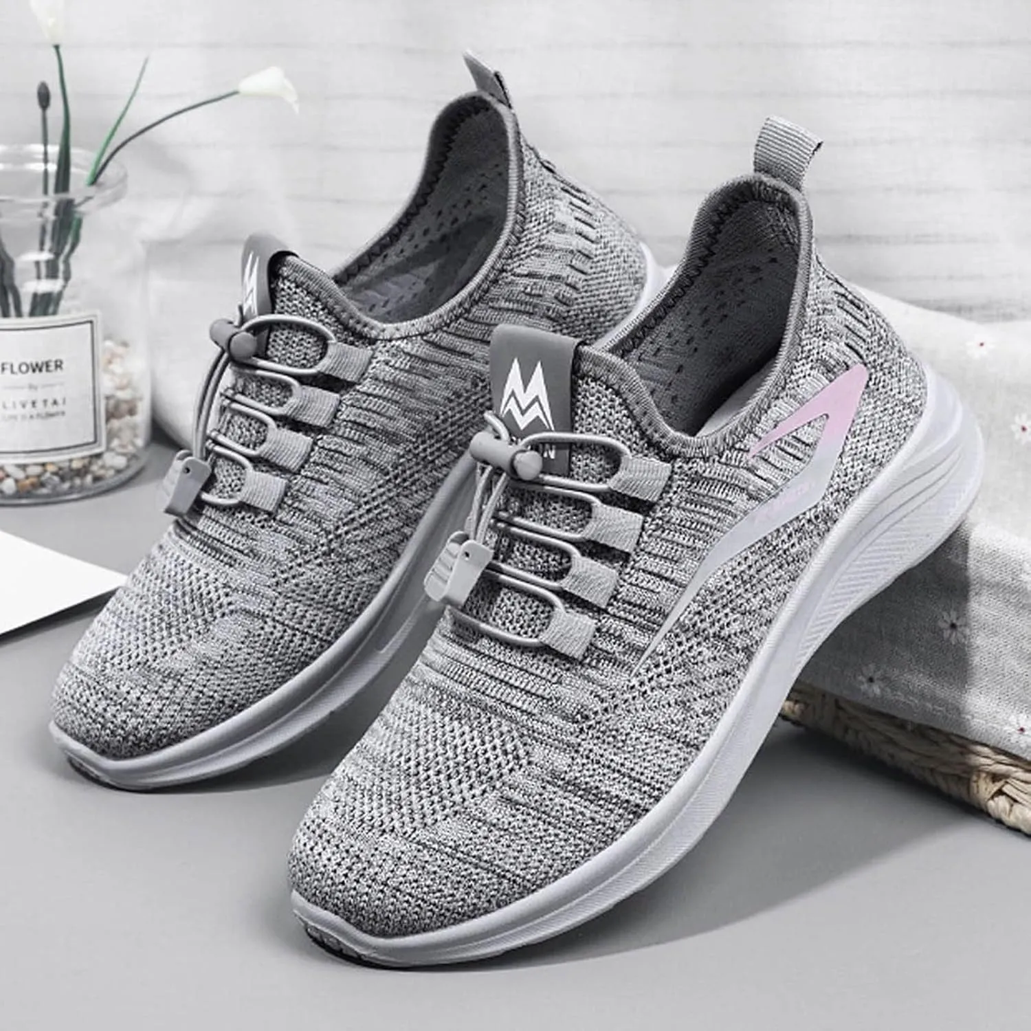 Loafers for Women Casual Women's Comfortable & Lightweight Loafers Slip On Sneakers Womens Wide Width Athletic Shoes