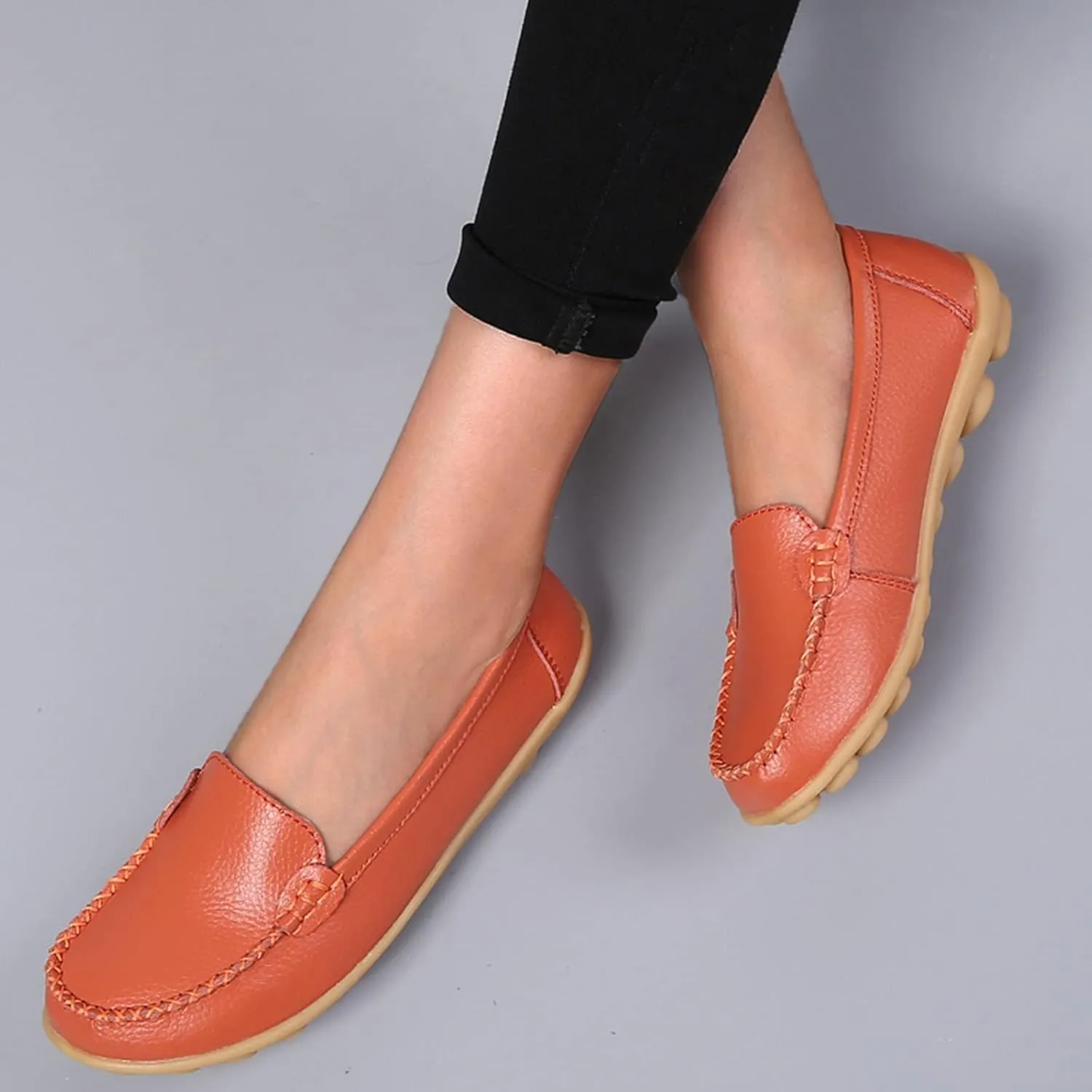 Loafers for Women Comfort Flat Shoes Lightweight Moccasins Shoes Slip On Penny Loafers Casual Work Shoes