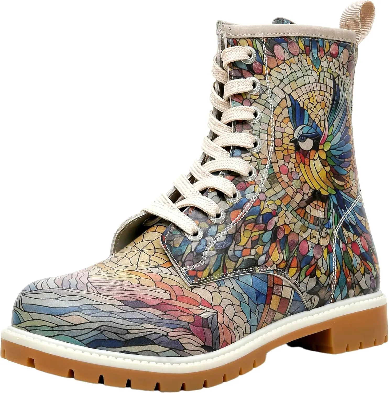 Long Boots for Women  Vegan Leather and Unique Design Womens Winter Boots