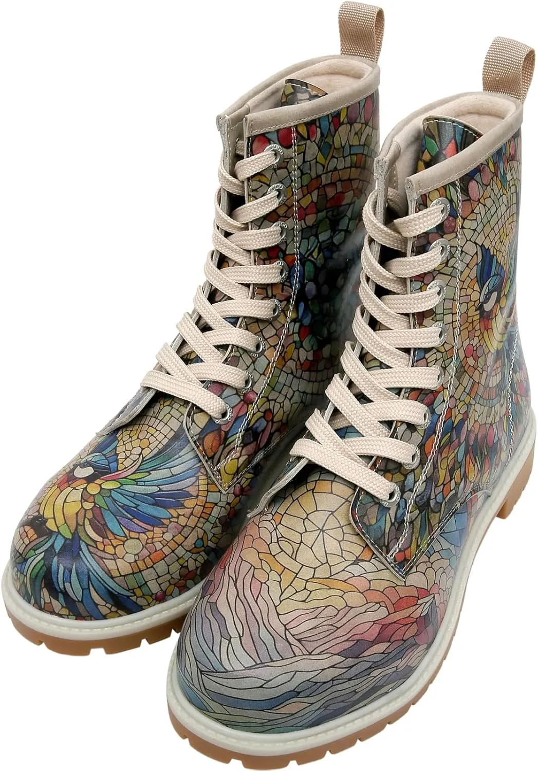 Long Boots for Women  Vegan Leather and Unique Design Womens Winter Boots