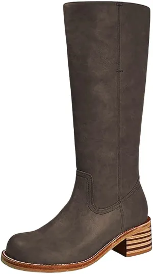 Long Boots for Women Wide Calf over Knee High Boots High Heeled Long Boots Womens Boots Size 5 Wide Calf