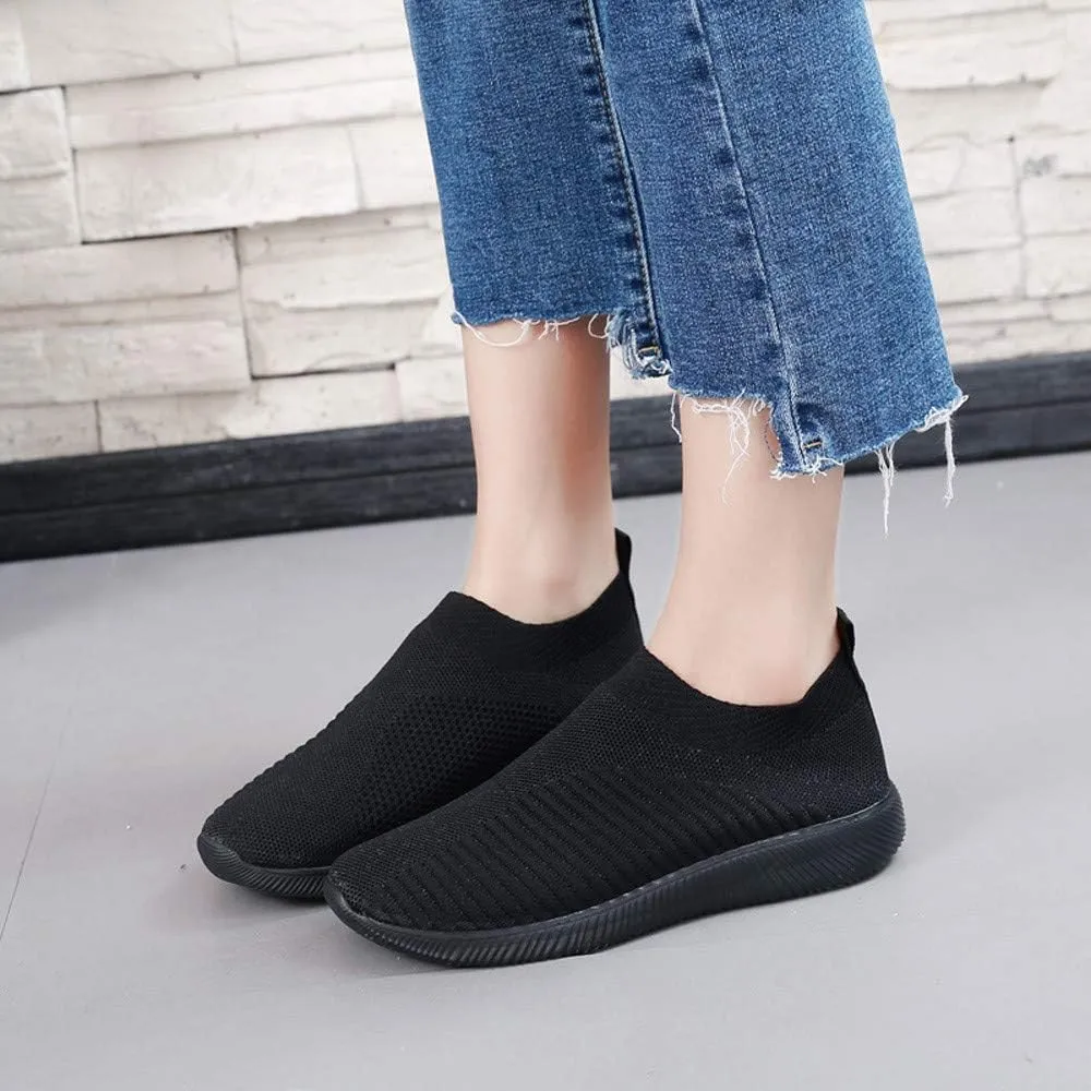Low-Top Slip Ons Women's Fashion Sneakers Casual Walking Shoes Women Sports Women Casual Shoes Shoes Sneakers Waterproof Tennis Shoe White Loafers