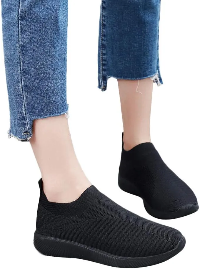 Low-Top Slip Ons Women's Fashion Sneakers Casual Walking Shoes Women Sports Women Casual Shoes Shoes Sneakers Waterproof Tennis Shoe White Loafers