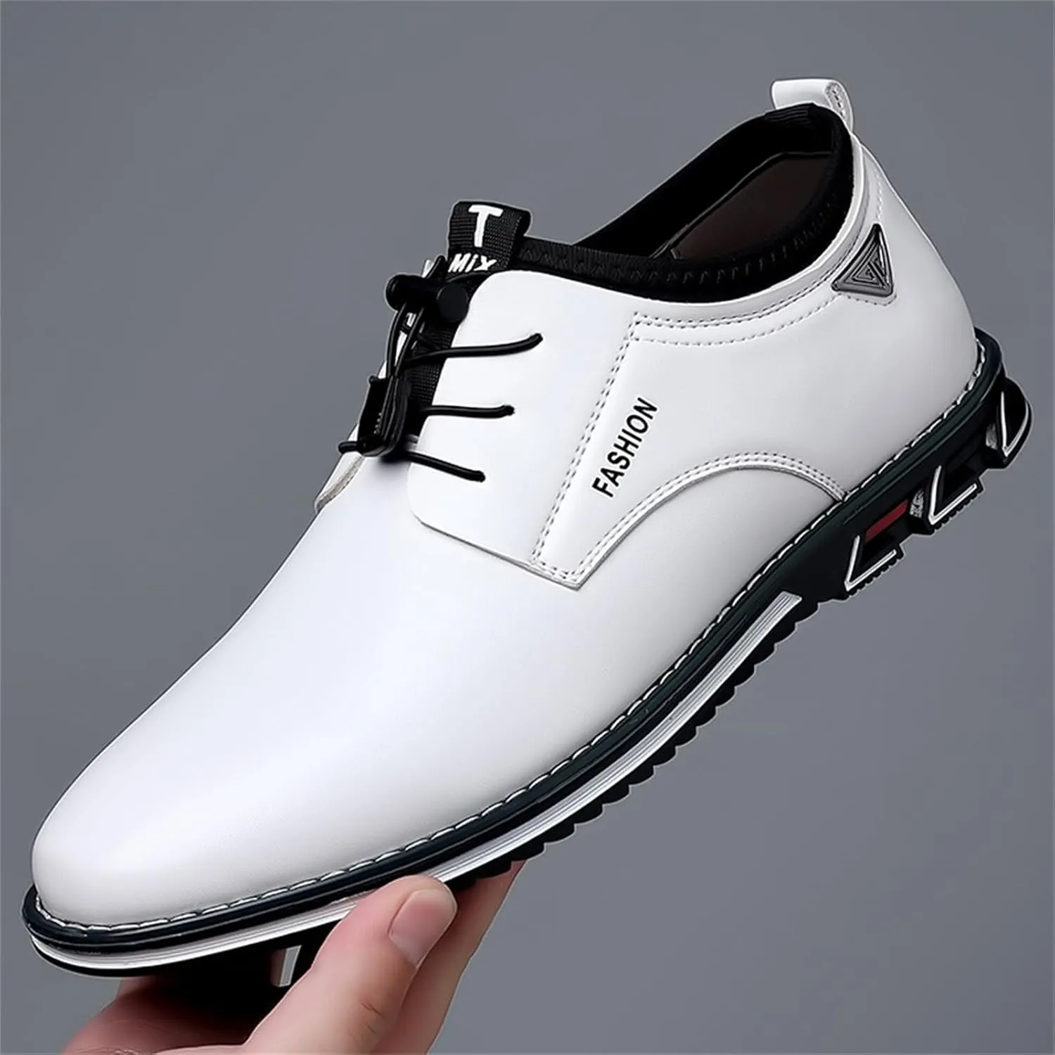 Mens Casual Shoes Flat Lace-up Wedding Dress Shoes Business Office Comfort Loafers Fashion Walking Driving Sneakers