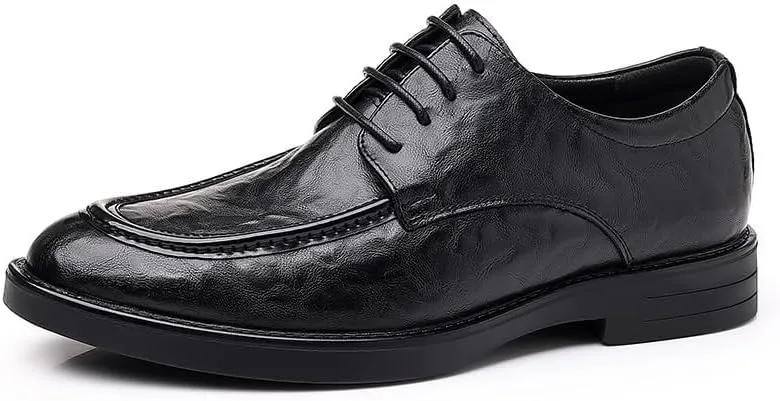 Men's Classic Leather Dress Shoes Dress Shoes Walking Non-Slip Softsole Low Top Tuxedo Oxford Shoes