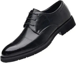Men's Classic Tuxedo Dress Shoes Patent Leather Business Wedding Oxfords for Mens Comfort Soft Men Derby Shoes