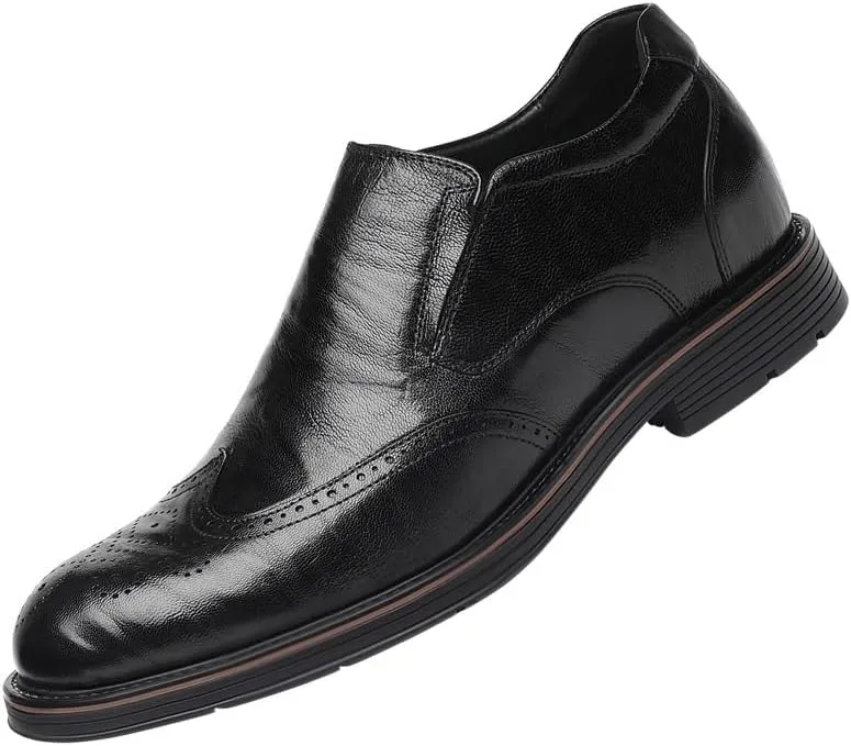 Men’s Dress Shoes Business Casual Slip-Ons Men Oxfords Shoes Wedding Prom Tuxedo Loafers Shoes