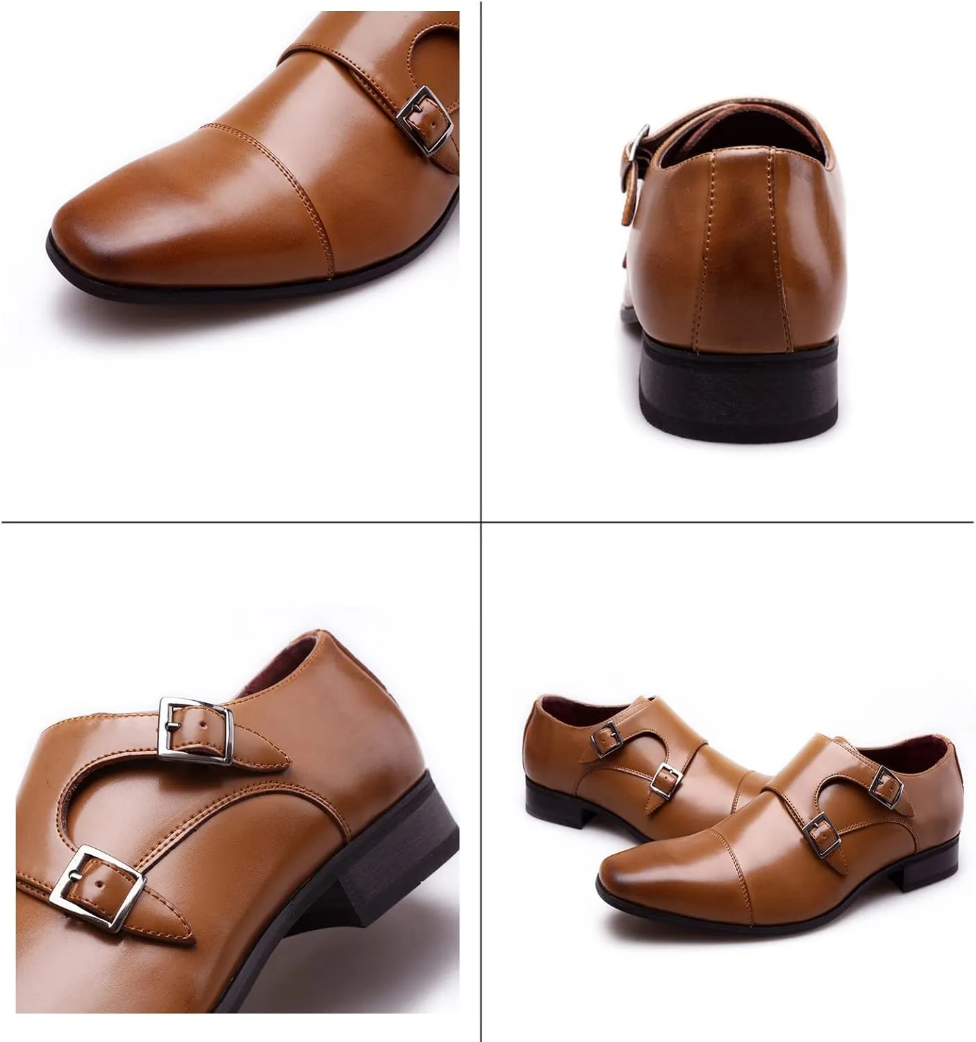 Men's Dress Shoes for Men Formal Classic Oxfords Tuxedo Dress Shoes Modern Formal Business Derby Shoes